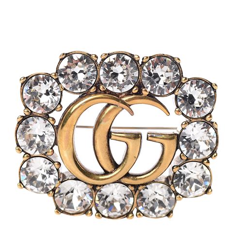 gucci double g brooch|gucci brooch men.